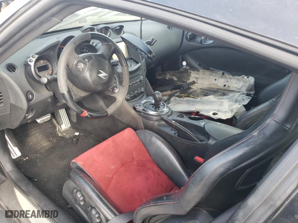 2019 Nissan 370Z Coupe with VIN JN1AZ4EH2KM420924, listed as a Copart auction lot 44218875 with 0 miles and Salvage Title. Bid and sale history available at carsss.com. Image 8.