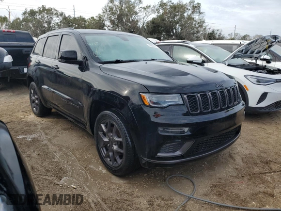 2020 Jeep Grand Cherokee Limited X with VIN 1C4RJEBG8LC393132, listed as a Copart auction lot 74065144 with 0 mi miles and Non Repairable. Bid and sale history available at carsss.com. Image 4.