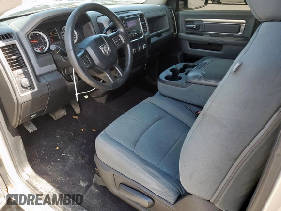 2014 Ram 1500 Express with VIN 3C6JR6AT1EG101287, listed as a Copart auction lot 48696445 with 120,248 mi miles and Salvage title. Bid and sale history available at DreamBid. Image 8.