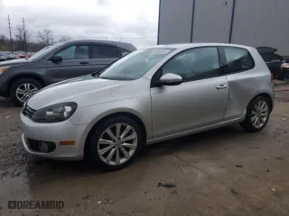 2012 Volkswagen Golf TDI w/Tech Pkg with VIN WVWMM7AJ4CW152080, listed as a Copart auction lot 50869905 with 135,844 mi miles and Salvage Title. Bid and sale history available at carsss.com. Image 1.