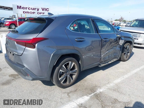 2019 Lexus UX with VIN JTHY3JBH6K2002909, listed as a IAAI auction lot 41980292 with 28,964 mi miles. Bid and sale history available at carsss.com. Image 4.
