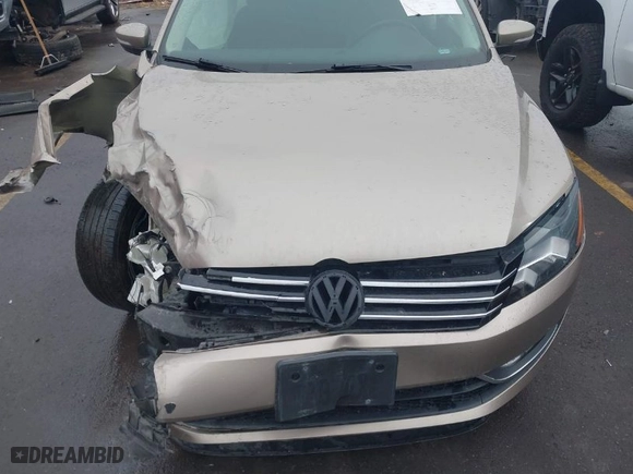 2015 Volkswagen Passat 1.8T Limited Edition with VIN 1VWAS7A30FC089976, listed as a IAAI auction lot 41188354 with 87,950 mi miles. Bid and sale history available at carsss.com. Image 12.