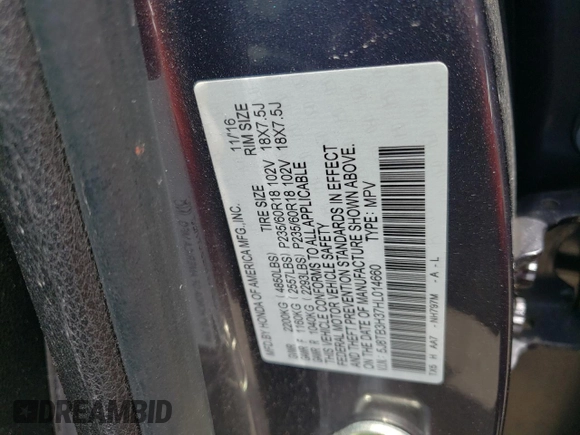 2017 Acura RDX with VIN 5J8TB3H37HL014660, listed as a Copart auction lot 63086703 with 123,076 mi miles and Non Repairable. Bid and sale history available at carsss.com. Image 12.
