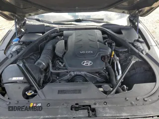 2015 Hyundai Genesis 3.8L with VIN KMHGN4JE7FU084770, listed as a Copart auction lot 50250765 with Not Provided miles and Salvage Title. Bid and sale history available at DreamBid. Image 11.