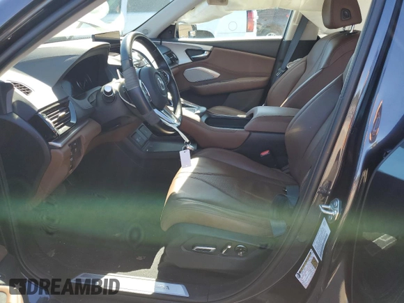 2020 Acura RDX w/Technology Pkg with VIN 5J8TC2H55LL013864, listed as a Copart auction lot 42448774 with 37,086 mi miles. Bid and sale history available at carsss.com. Image 7.