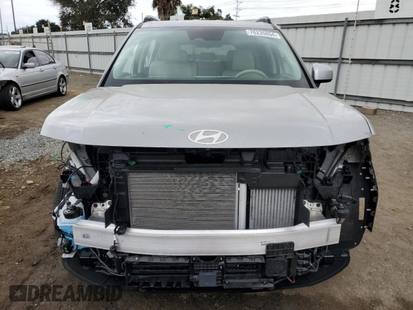 2024 Hyundai Santa Fe Hybrid SEL with VIN 5NMP24G1XRH000468, listed as a Copart auction lot 76235854 with 4,608 mi miles and Salvage Title. Bid and sale history available at carsss.com. Image 5.