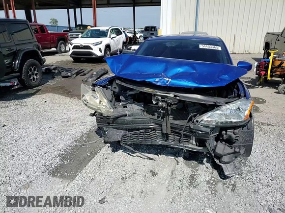 2014 Nissan Sentra S with VIN 3N1AB7AP1EY295497, listed as a Copart auction lot 54403365 with 121,402 mi miles and Salvage Title. Bid and sale history available at DreamBid. Image 13.