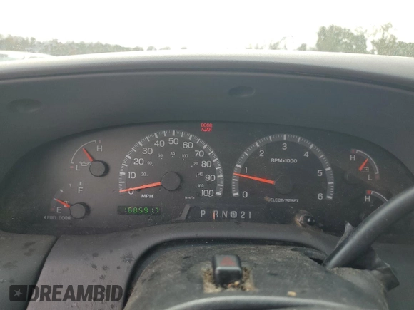 1999 Ford F-150 XL with VIN 1FTRX17L6XNB12078, listed as a Copart auction lot 79332914 with 168,591 mi miles and Salvage Title. Bid and sale history available at carsss.com. Image 9.