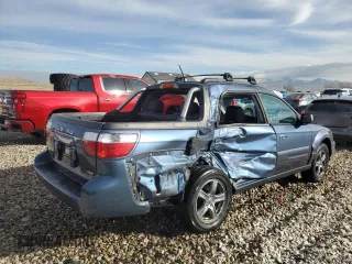 2005 Subaru Baja Turbo z VIN 4S4BT63CX55100329, wystawiony jako Copart lot #44267565 z przebiegiem 231 034 mil mil oraz Szkody całkowita. Historia ofert i sprzedaży dostępna na DreamBid. Obrazek 3.