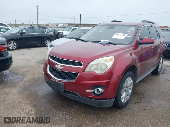 2010 Chevrolet Equinox LT w/2LT with VIN 2CNFLPEY0A6337930, listed as a IAAI auction lot 41618994 with 144,452 mi miles. Bid and sale history available at carsss.com. Image 2.