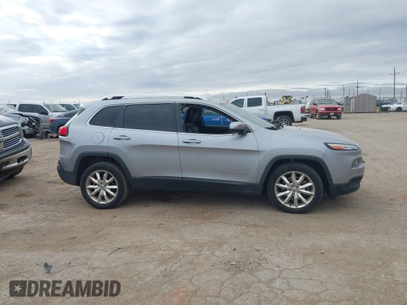 2014 Jeep Cherokee Limited with VIN 1C4PJLDB2EW160202, listed as a IAAI auction lot 41031874 with 168,181 mi miles. Bid and sale history available at carsss.com. Image 12.