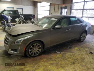 2014 Cadillac CTS Luxury AWD with VIN 1G6AX5SX9E0169399, listed as a Copart auction lot 88724275 with 98,124 mi miles and Salvage Title. Bid and sale history available at DreamBid. Image 1.