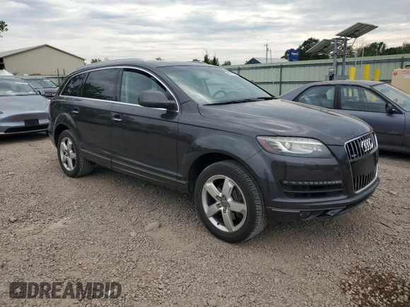 2013 Audi Q7 Premium Plus with VIN WA1LGAFE1DD012846, listed as a Copart auction lot 63091715 with 145,250 mi miles and Clean title. Bid and sale history available at DreamBid. Image 4.