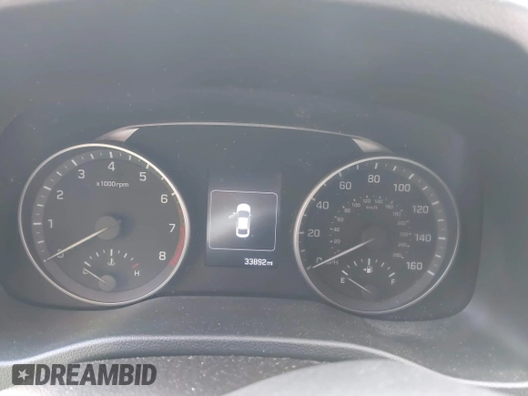 2018 Hyundai Elantra SEL with VIN 5NPD84LF1JH397644, listed as a IAAI auction lot 37551922 with 33,892 mi miles and . Bid and sale history available at DreamBid. Image 7.