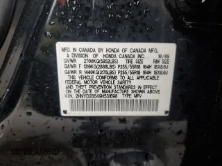 2009 Acura MDX Tech Pkg with VIN 2HNYD28649H531698, listed as a Copart auction lot 53667655 with 185,772 mi miles and Salvage Title. Bid and sale history available at carsss.com. Image 13.
