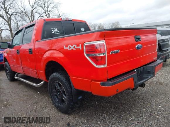 2011 Ford F-150 XL with VIN 1FTFW1EF1BFB53224, listed as a IAAI auction lot 41830647 with 134,081 mi miles. Bid and sale history available at carsss.com. Image 3.