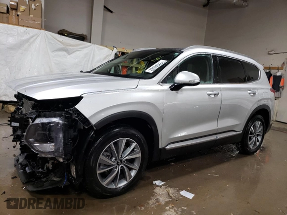 2019 Hyundai Santa Fe Ultimate with VIN 5NMS5CAD3KH073069, listed as a Copart auction lot 72809582 with 35,051 mi miles. Bid and sale history available at carsss.com. Image 1.