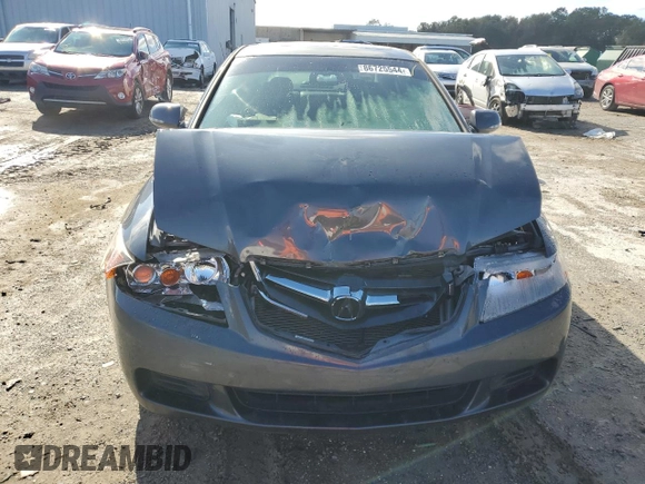 2005 Acura TSX with VIN JH4CL95875C018653, listed as a Copart auction lot 86725544 with 233,529 mi miles and Non Repairable. Bid and sale history available at carsss.com. Image 5.
