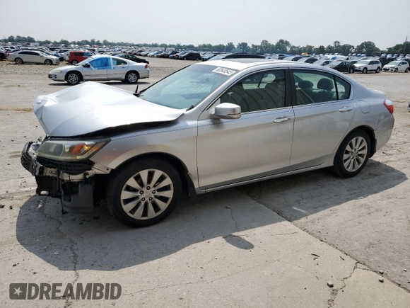 2013 Honda Accord EX with VIN 1HGCR2F79DA218877, listed as a Copart auction lot 60540545 with 296,789 mi miles and Clean title. Bid and sale history available at DreamBid. Image 1.