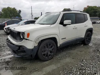 2017 Jeep Renegade Altitude with VIN ZACCJABB4HPF69471, listed as a Copart auction lot 71410304 with 89,519 mi miles and Salvage title. Bid and sale history available at DreamBid. Image 1.