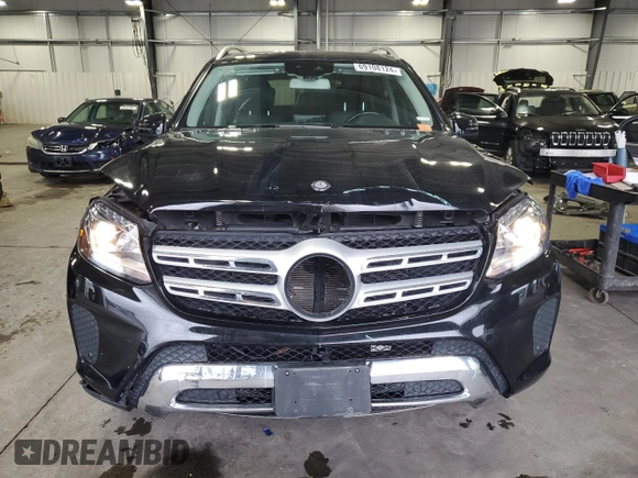 2017 Mercedes-Benz GLS 450 with VIN 4JGDF6EE5HA745836, listed as a Copart auction lot 69108124 with 122,321 mi miles and Salvage Title. Bid and sale history available at DreamBid. Image 5.