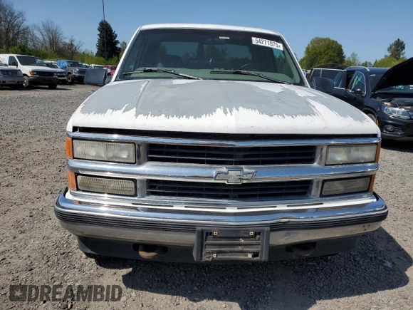 1997 Chevrolet Silverado 1500 with VIN 2GCEK19R7V1214129, listed as a Copart auction lot 54271075 with 153,543 mi miles and Clean Title. Bid and sale history available at DreamBid. Image 5.
