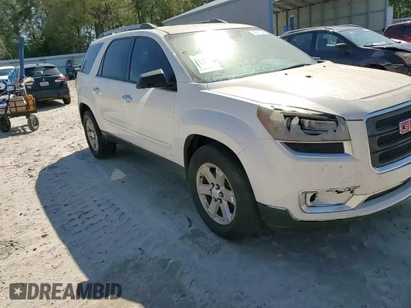 2015 GMC Acadia SLE with VIN 1GKKRNED7FJ290820, listed as a Copart auction lot 48412445 with Not Provided miles and Salvage Title. Bid and sale history available at DreamBid. Image 14.