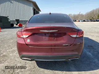 2015 Chrysler 200 C with VIN 1C3CCCCG0FN690248, listed as a Copart auction lot 46929005 with 121,908 mi miles and Salvage Title. Bid and sale history available at carsss.com. Image 6.