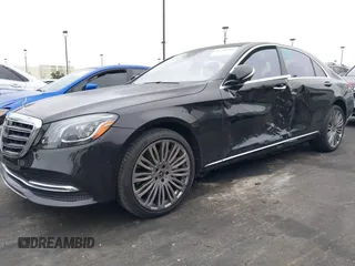 2020 Mercedes-Benz S-Class S 560 with VIN WDDUG8DB3LA509043, listed as a IAAI auction lot 41740807 with 39,391 mi miles. Bid and sale history available at carsss.com. Image 6.