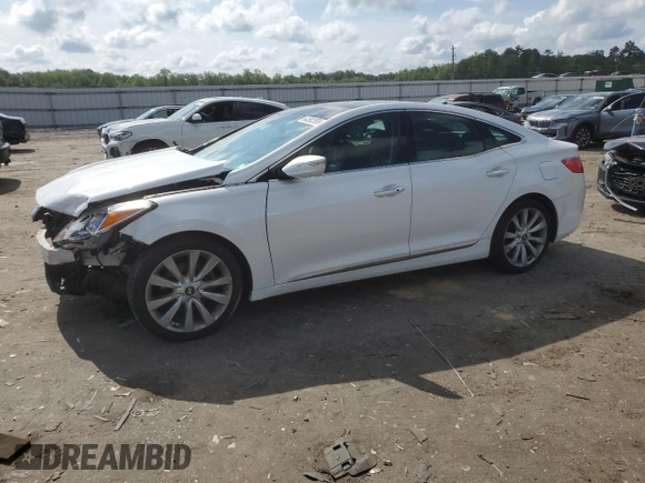 2013 Hyundai Azera with VIN KMHFH4JG4DA198826, listed as a Copart auction lot 64582555 with 133,149 mi miles and Clean title. Bid and sale history available at DreamBid. Image 1.
