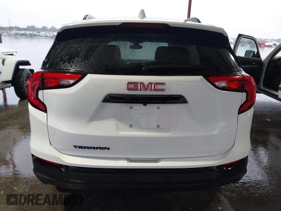 2021 GMC Terrain SLE with VIN 3GKALMEV0ML402735, listed as a IAAI auction lot 41275163 with 33,136 mi miles and . Bid and sale history available at carsss.com. Image 16.