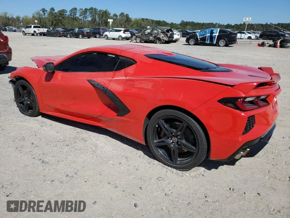 2024 Chevrolet Corvette 2LT z VIN 1G1YB2D44R5130393, wystawiony jako Copart lot #49864305 z przebiegiem 3 226 mil mil oraz Nie do naprawy • Non repairable. Historia ofert i sprzedaży dostępna na DreamBid. Obrazek 2.