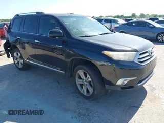 2011 Toyota Highlander Limited with VIN 5TDYK3EH3BS032308, listed as a IAAI auction lot 42293563 with 158,469 mi miles and . Bid and sale history available at DreamBid. Image 1.