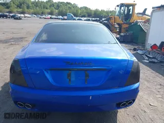 2007 Maserati Quattroporte with VIN ZAMFE39A870029065, listed as a IAAI auction lot 40193193 with 48,620 mi miles. Bid and sale history available at carsss.com. Image 16.