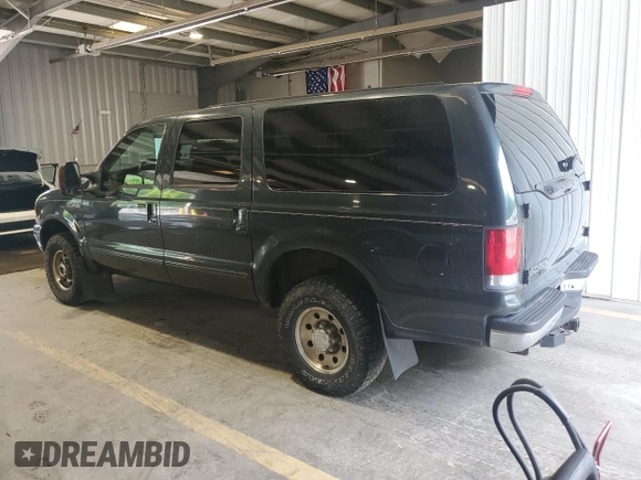 2000 Ford Excursion XLT с VIN 1FMNU41S6YEA00533, выставлен на аукционе Copart как лот 60272655 с пробегом 197 541 миль миль и Чистый • Clean title. История ставок и продаж доступна на DreamBid. Изображение 2.