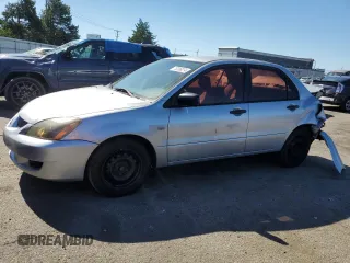 2005 Mitsubishi Lancer ES with VIN JA3AJ26E95U024716, listed as a Copart auction lot 75206274 with 192,584 mi miles and Salvage Title. Bid and sale history available at carsss.com. Image 1.