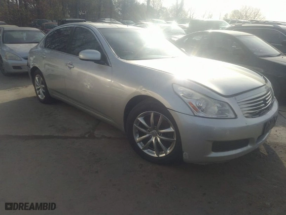 2008 Infiniti G35 Sedan Journey with VIN JNKBV61E98M204872, listed as a IAAI auction lot 41322596 with NaN miles. Bid and sale history available at carsss.com. Image 1.