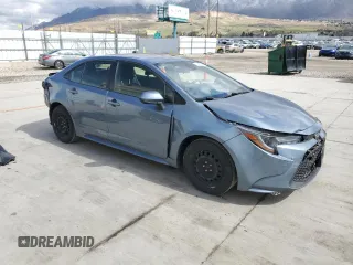 2020 Toyota Corolla LE with VIN JTDEPRAE4LJ050527, listed as a Copart auction lot 51089245 with 76,128 mi miles and Salvage Title. Bid and sale history available at DreamBid. Image 4.