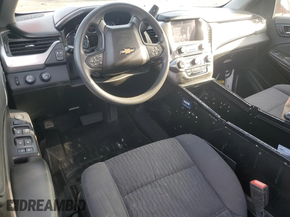 2019 Chevrolet Tahoe Commercial with VIN 1GNSKFEC1KR345195, listed as a Copart auction lot 48791005 with Not provided miles and Salvage title. Bid and sale history available at DreamBid. Image 8.