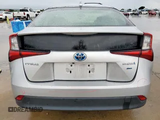 2021 Toyota Prius L Eco with VIN JTDKAMFU1M3142014, listed as a Copart auction lot 55038365 with 76,211 mi miles and Salvage title. Bid and sale history available at DreamBid. Image 6.