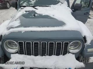 2024 Jeep Wrangler Sahara with VIN 1C4RJXP67RW229289, listed as a Copart auction lot 45551245 with 17,190 mi miles and Clean Title. Bid and sale history available at DreamBid. Image 11.