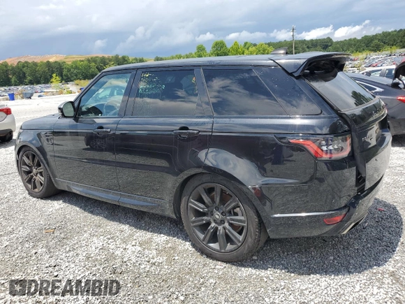 2020 Land Rover Range Rover Sport HSE with VIN SALWR2SU6LA895917, listed as a Copart auction lot 64257545 with 109,805 mi miles and Clean title. Bid and sale history available at DreamBid. Image 2.