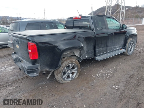 2017 Chevrolet Colorado 4WD Z71 with VIN 1GCHTDEN2H1286140, listed as a IAAI auction lot 41427846 with 46,736 mi miles. Bid and sale history available at carsss.com. Image 4.