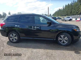 2019 Nissan Pathfinder SV with VIN 5N1DR2MM4KC579118, listed as a IAAI auction lot 42147973 with 64,597 mi miles. Bid and sale history available at carsss.com. Image 13.