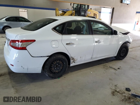 2015 Nissan Sentra SV with VIN 3N1AB7AP6FY353847, listed as a Copart auction lot 50944595 with 117,176 mi miles and Salvage Title. Bid and sale history available at carsss.com. Image 3.