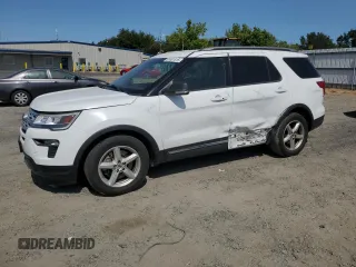 2019 Ford Explorer XLT z VIN 1FM5K7D87KGB25642, wystawiony jako Copart lot #61401515 z przebiegiem 89 847 mil mil oraz Szkoda całkowita • Salvage title. Historia ofert i sprzedaży dostępna na DreamBid. Obrazek 1.