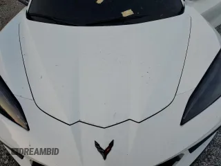 2021 Chevrolet Corvette 1LT with VIN 1G1YA2D43M5105061, listed as a Copart auction lot 77999404 with 35,489 mi miles and Salvage Title. Bid and sale history available at carsss.com. Image 11.