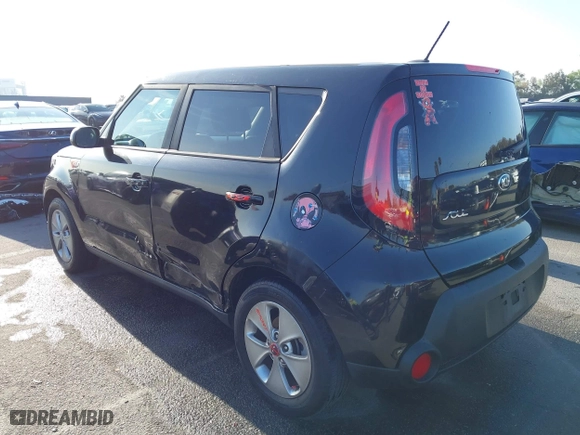 2016 Kia Soul with VIN KNDJN2A24G7341632, listed as a IAAI auction lot 41990934 with 51,387 mi miles. Bid and sale history available at carsss.com. Image 3.