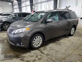 2016 Toyota Sienna Limited z VIN 5TDDK3DC2GS142603, wystawiony jako Copart lot #54013855 z przebiegiem 97 000 mil mil oraz Szkoda całkowita • Salvage title. Historia ofert i sprzedaży dostępna na DreamBid. Obrazek 1.