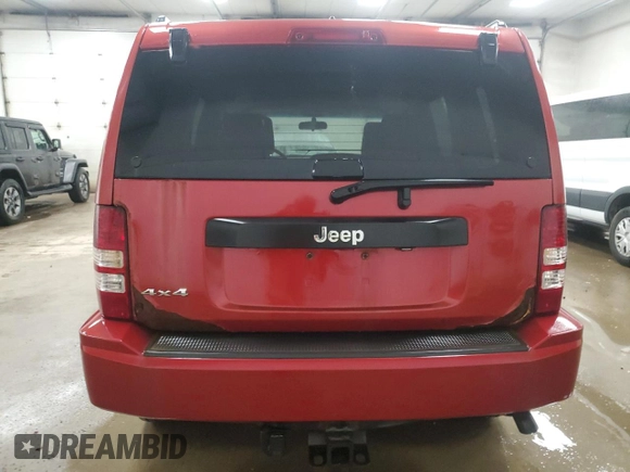 2009 Jeep Liberty Sport with VIN 1J8GN28K39W525378, listed as a Copart auction lot 53478015 with 308,598 mi miles and Clean Title. Bid and sale history available at DreamBid. Image 6.
